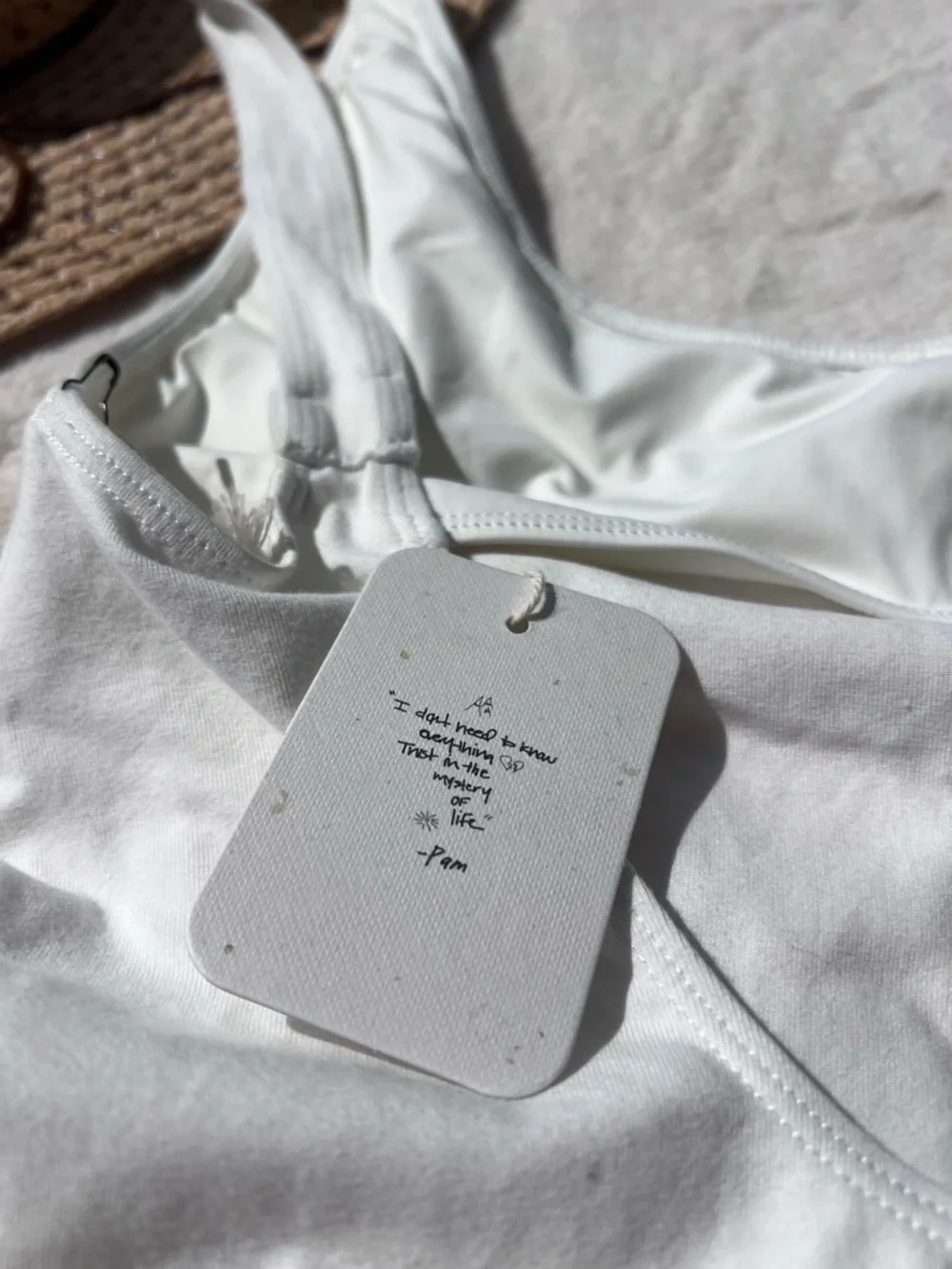 Frankie’s Bikinis × Pamela Anderson White Pamela Cheeky One Piece Swimsuit XL